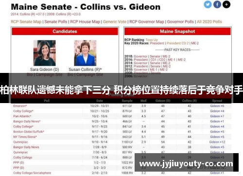 柏林联队遗憾未能拿下三分 积分榜位置持续落后于竞争对手